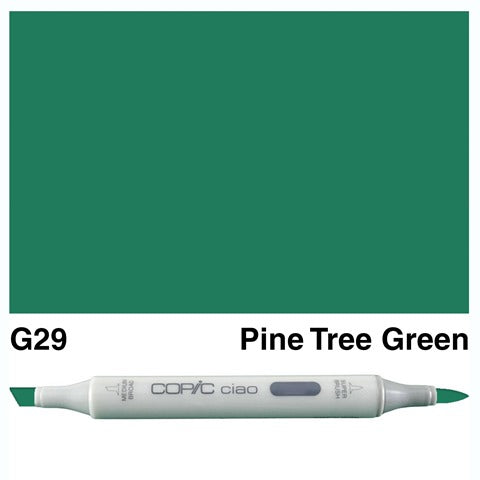 Copic Ciao Marker G29 Pine Tree Green