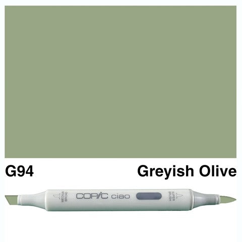 Copic Ciao Marker G94 Grayish Olive