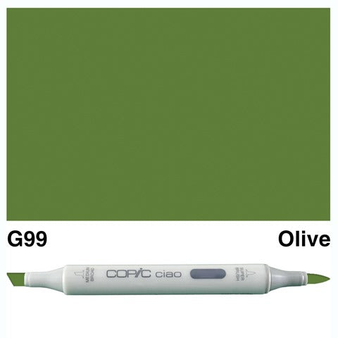 Copic Ciao Marker G99 Olive