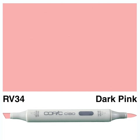 Copic Rv34 COPIC CIAO MARKER RV34 DARK PINK – Gordon Harris - The Art & Graphic Store