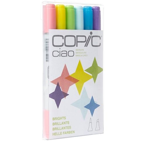 Copic Ciao Marker Bright Set 6 SET