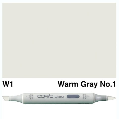 Copic Ciao Marker W1 Warm Gray No.1
