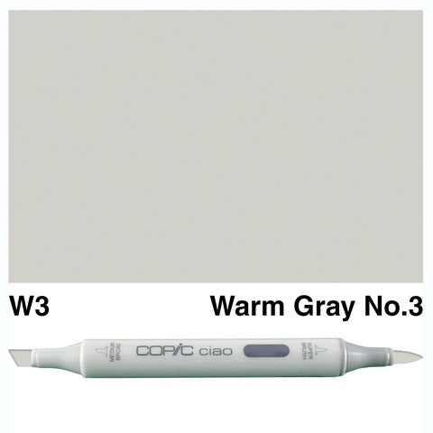 Copic Ciao Marker W3 Warm Gray No.3