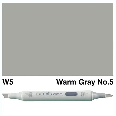 Copic Ciao Marker W5 Warm Gray No.5