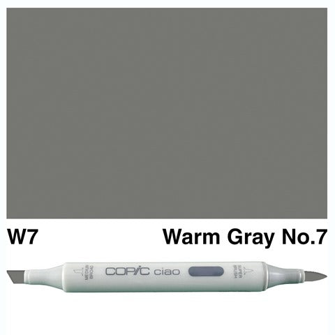 Copic Ciao Marker W7 Warm Gray No.7