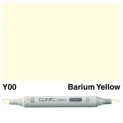 Copic Ciao Marker Y00 Barium Yellow