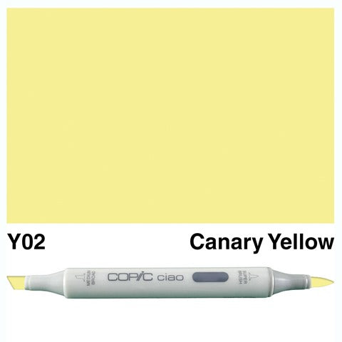 Copic Ciao Marker Y02 Canary Yellow