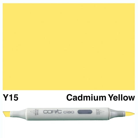 Copic Ciao Marker Y15 Cadmium Yellow
