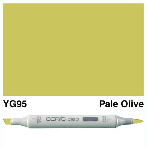 Copic Ciao Marker YG95 Pale Olive