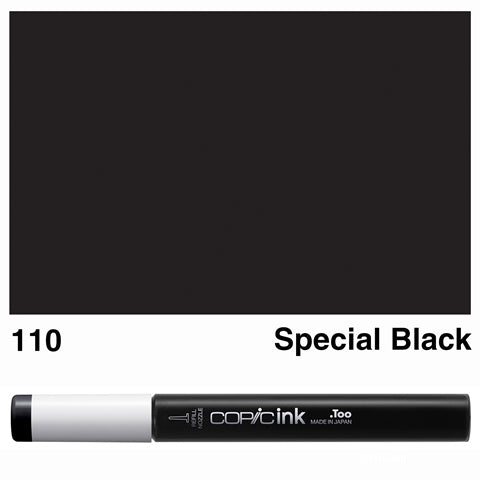 Copic Marker Ink 110 Special Black 12ml
