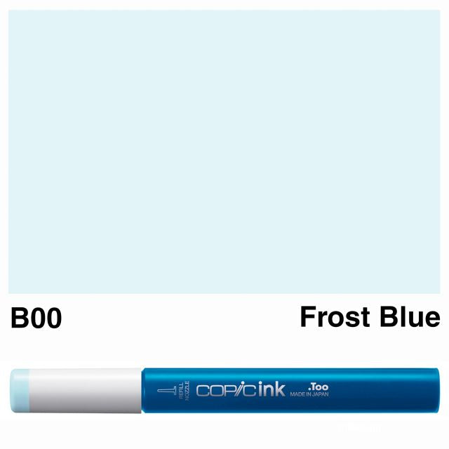 Copic Marker Ink B00 Frost Blue 12ml