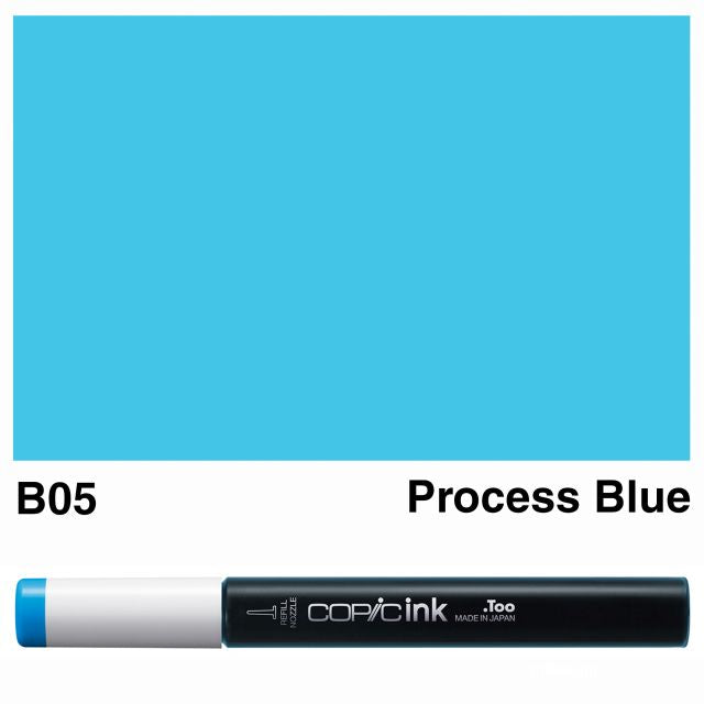 Copic Marker Ink B05 Process Blue