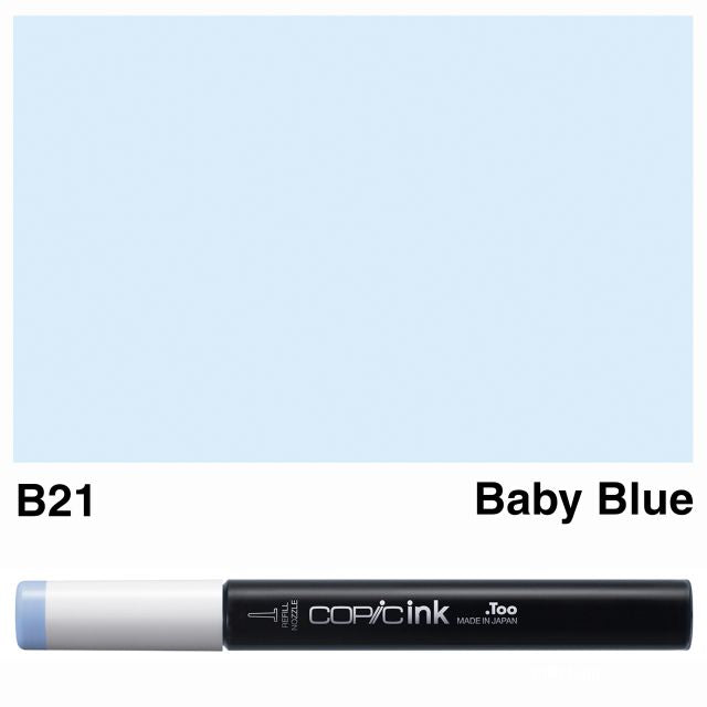 Copic Marker Ink B21 Baby Blue 12ml