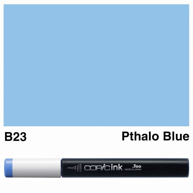 Copic Marker Ink B23 Pthalo Blue 12ml
