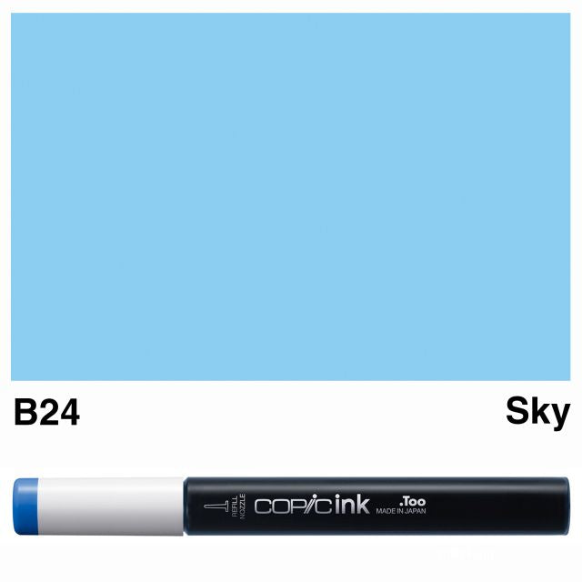 Copic Marker Ink B24 Sky 12ml