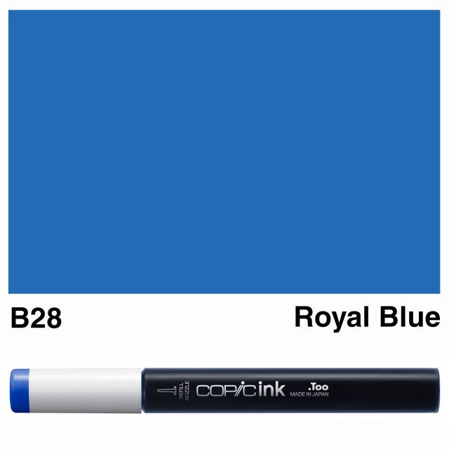 Copic Marker Ink B28 Royal Blue 12ml