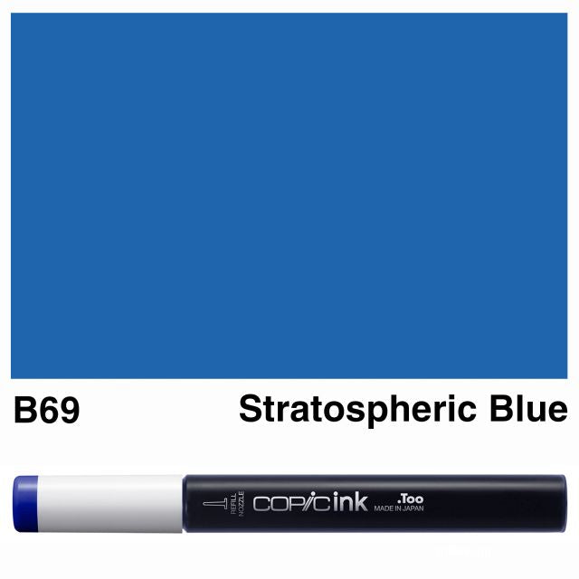 Copic Marker Ink B69 Stratospheric Blue 12ml