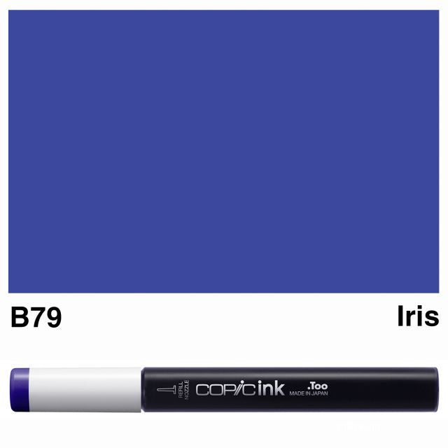 Copic Marker Ink B79 Iris