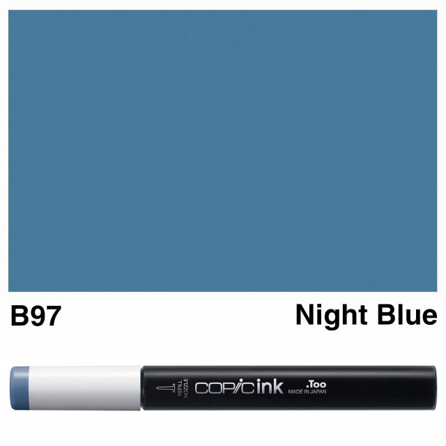 Copic Marker Ink B97 Night Blue 12ml