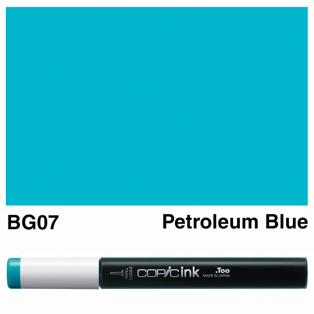 Copic Marker Ink BG07 Petroleum Blue 12ml