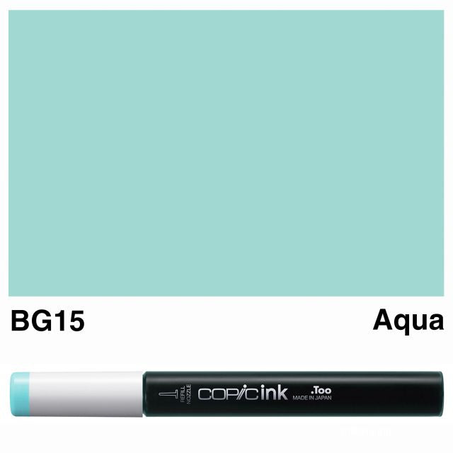 Copic Marker Ink BG15 Aqua 12ml