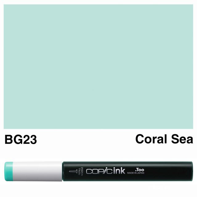 Copic Marker Ink BG23 Coral Sea 12ml