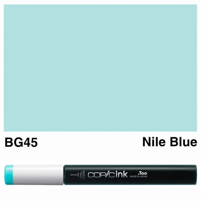 Copic Marker Ink BG45 Nile Blue