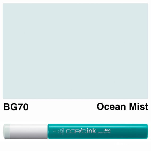 Copic Marker Ink BG70 Ocean Mist