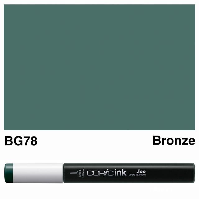 Copic Marker Ink BG78 Bronze 12ml