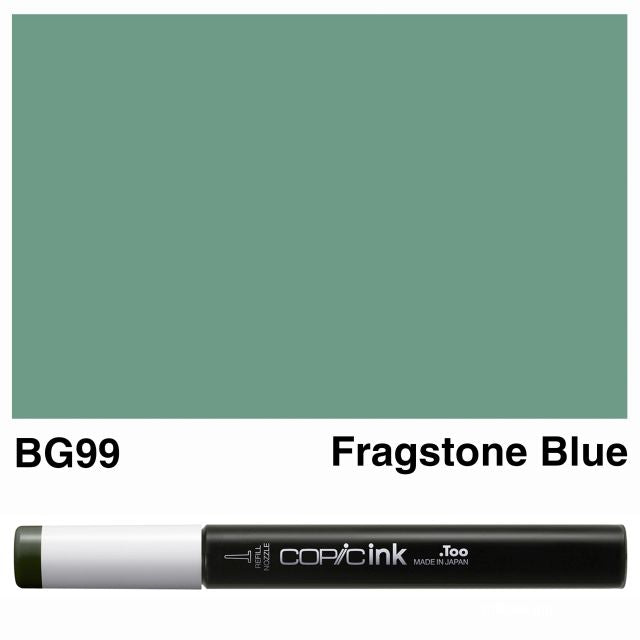 Copic Marker Ink BG99 Fragstone Blue