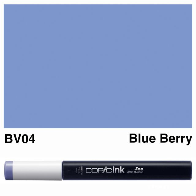 Copic Marker Ink BV04 Blue Berry 12ml