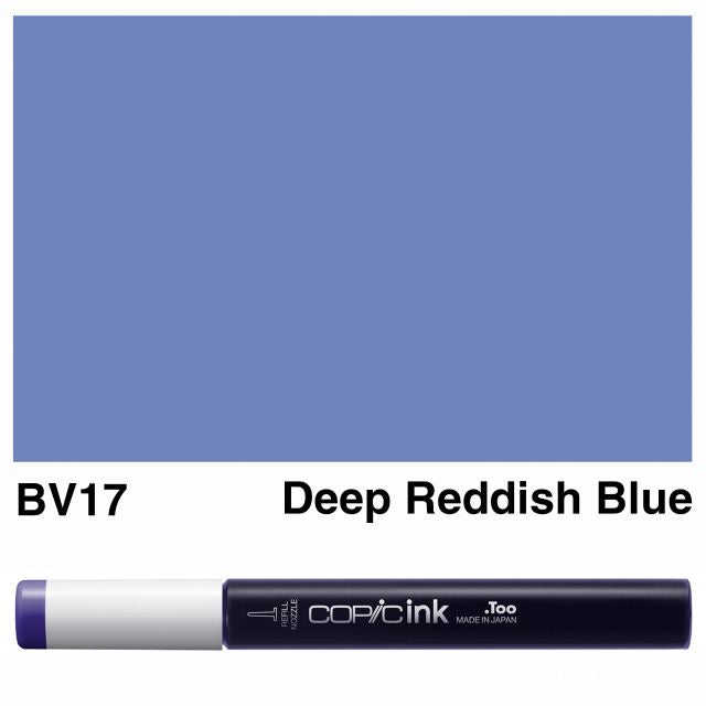 Copic Marker Ink BV17 Deep Reddish Blue