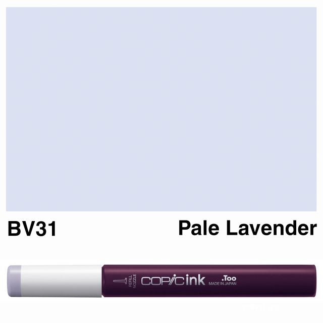 Copic Marker Ink BV31 Pale Lavender 12ml