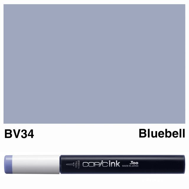 Copic Marker Ink BV34 Bluebell 12ml