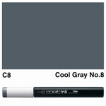 Copic Marker Ink C8 Cool Gray No.8
