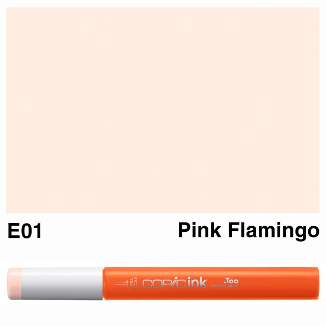 Copic Marker Ink E01 Pink Flamingo