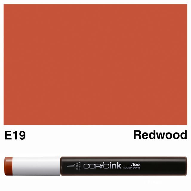 Copic Marker Ink E19 Redwood