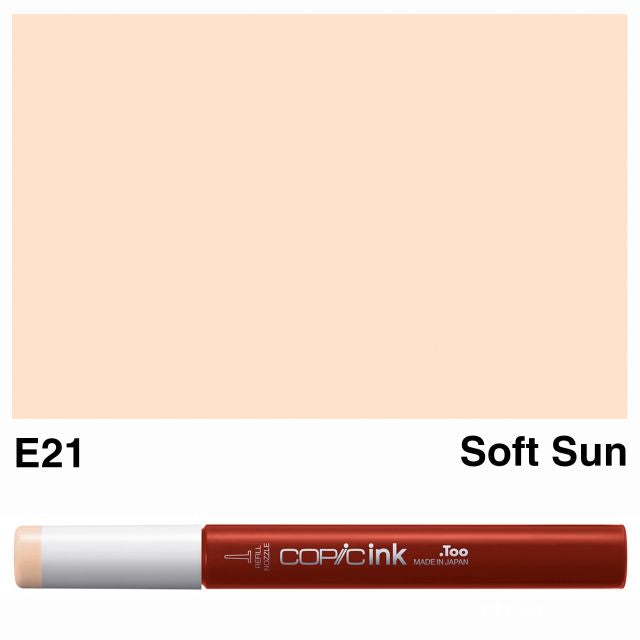 Copic Marker Ink E21 Soft Sun 12ml