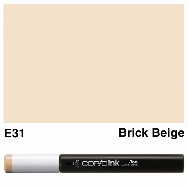 Copic Marker Ink E31 Brick Beige 12ml