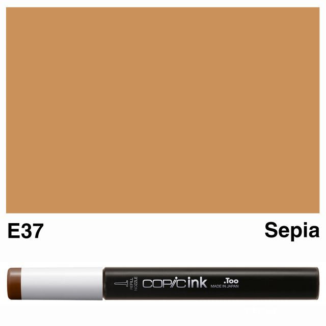 Copic Marker Ink E37 Sepia 12ml