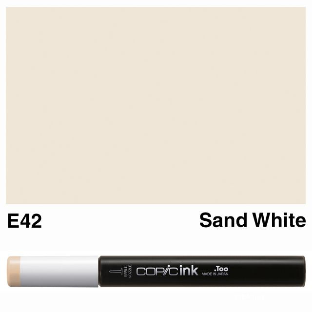 Copic Marker Ink E42 Sand White 12ml