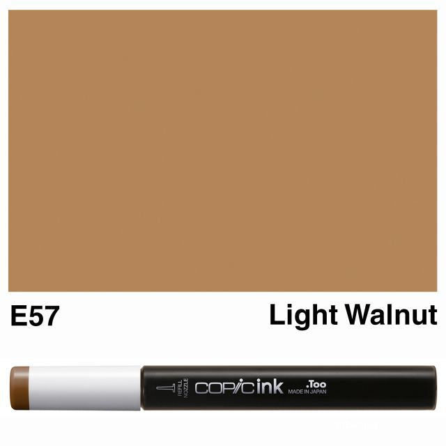 Copic Marker Ink E57 Light Walnut 12ml