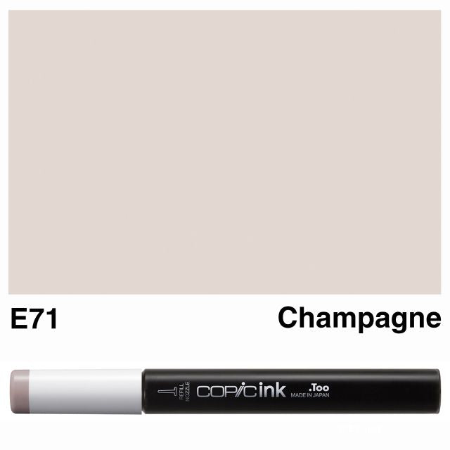 Copic Marker Ink E71 Champagne 12ml