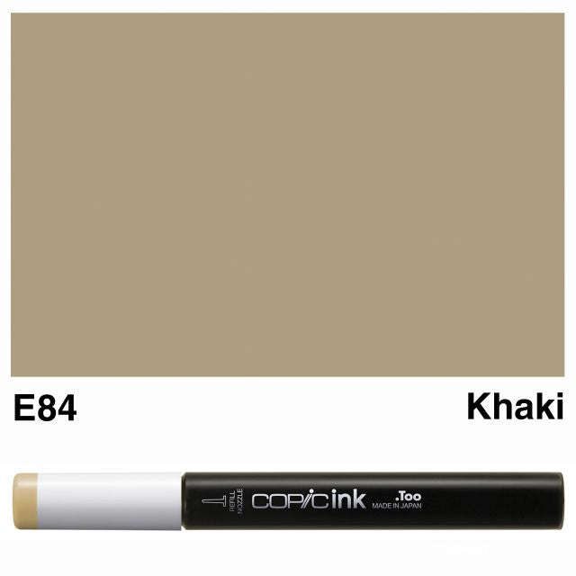 Copic Marker Ink E84 Khaki