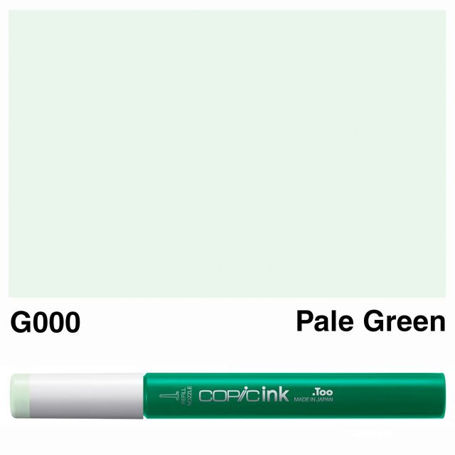 Copic Marker Ink G000 Pale Green 12ml