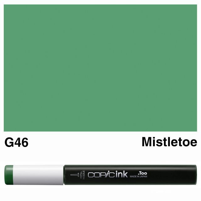 Copic Marker Ink G46 Mistletoe