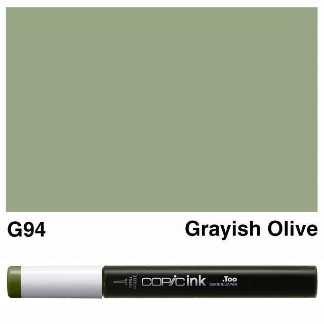 Copic Marker Ink G94 Grayish Olive 12ml