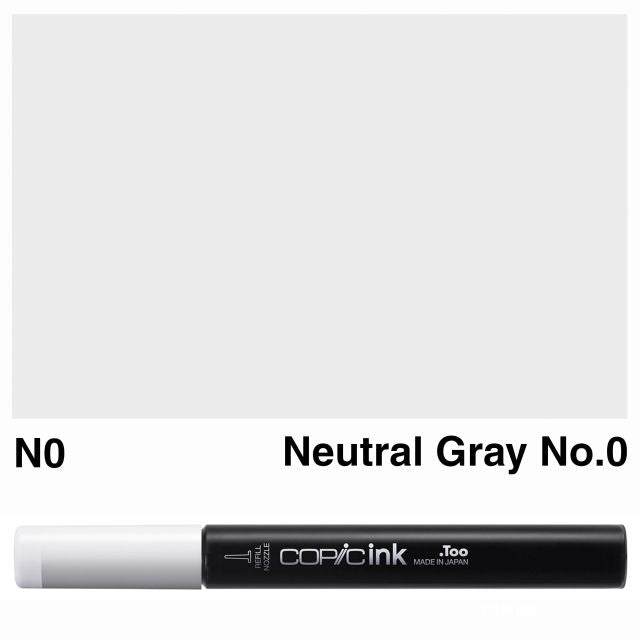 Copic Marker Ink N0 Neutral Gray No.0 12ml