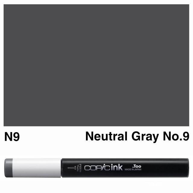 Copic Marker Ink N9 Neutral Gray No.9