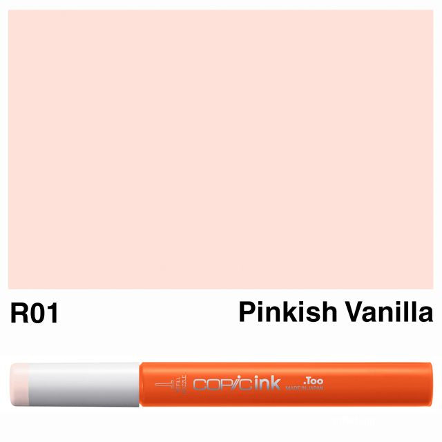 Copic Marker Ink R01 Pinkish Vanilla 12ml